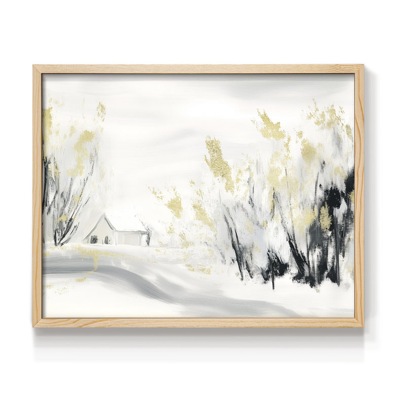 Chirstmas Art-CCL XXV - Reproduction encadrée - Restickable, H 11 po x l 14 po, Naturel