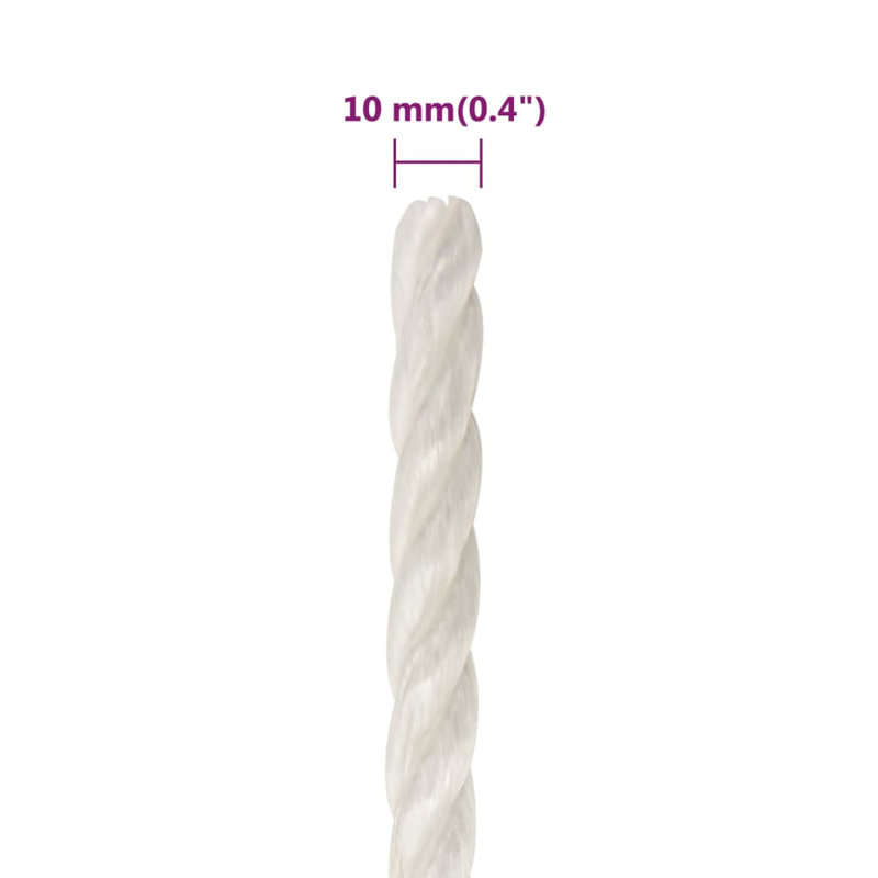 Polypropylene Garden Accents Accessories, 50000cm W x 0.1cm D, White