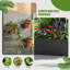 Boîte à fleurs en pin H 59 po x l 30 po Pine-1935172683