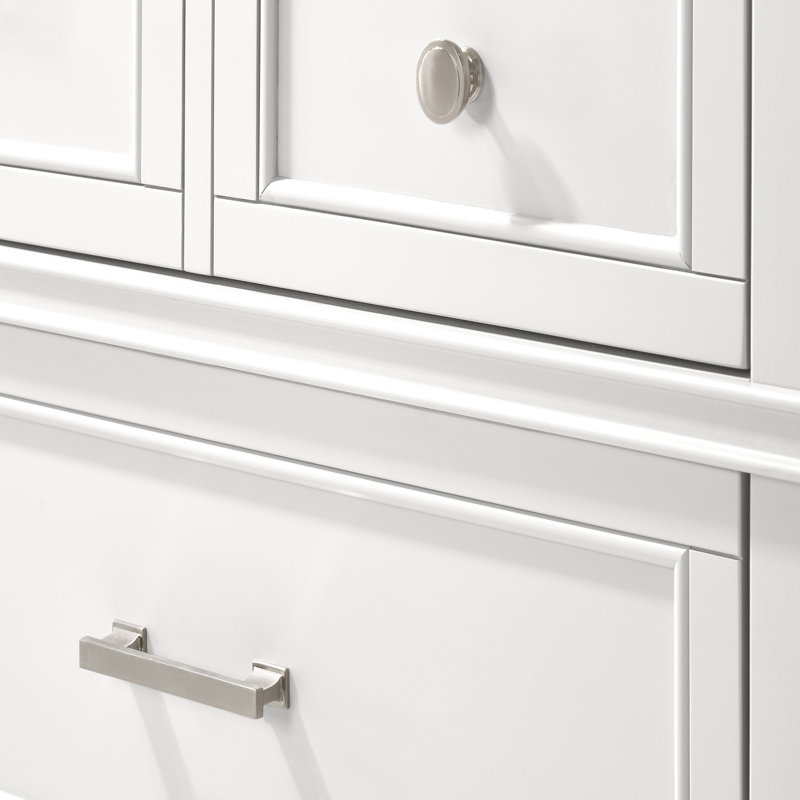 Commode 5 tiroirs, Blanc