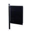 Armoire à miroir encastrée en métal noir 16 x 24 po pour salle de bain - tablettes réglables, armoires à pharmacie avec résistance à la corrosion-1511511475