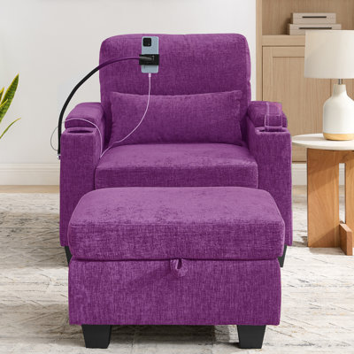 Fauteuil de 37 po de qualité supérieure avec ports USB