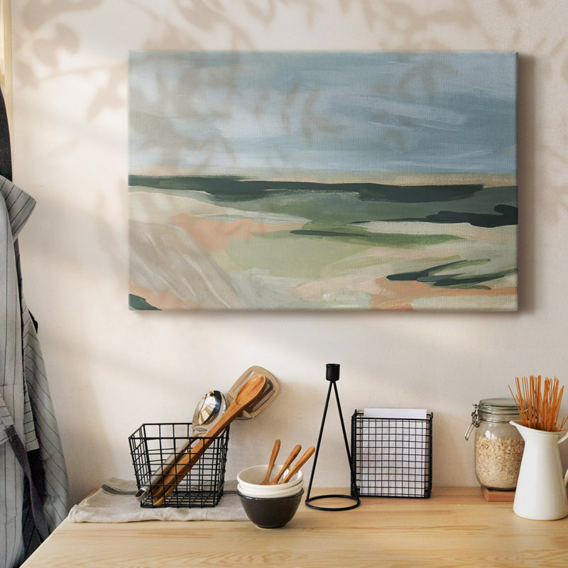 Toile tendue Pastel Plains II-Gallery, H 18 po x l 27 po