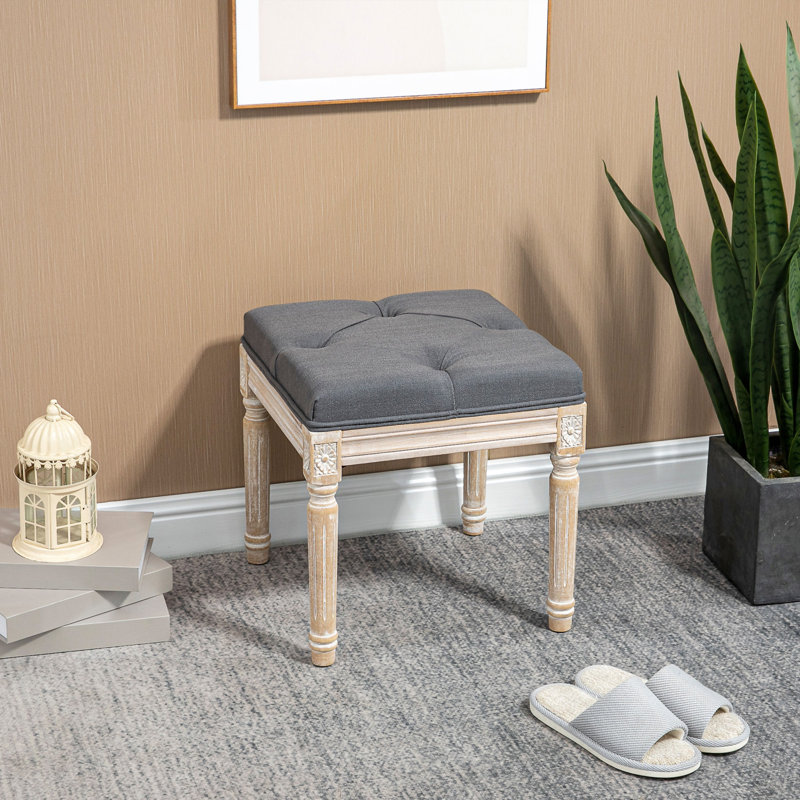 Homcom 16" Vintage Ottoman
