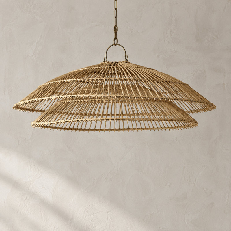 Rosella Handwoven Rattan Pendant Light Shade