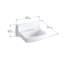 Greenwich Vitreous China Rectangular Wall Mount Bathroom Sink with Overflow-413012423-467753894-467753917