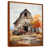 Brown Floater Framed