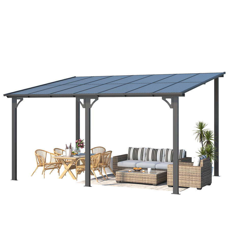 Aluminum Pergola with Canopy