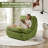 Love Seat Sofa High-Density Foam Togo Sofa Bean Bag Chair - Machine Washable, Cat-Scratch Resistant Fabric With Side Pockets, Compressed Packaging-1229598883