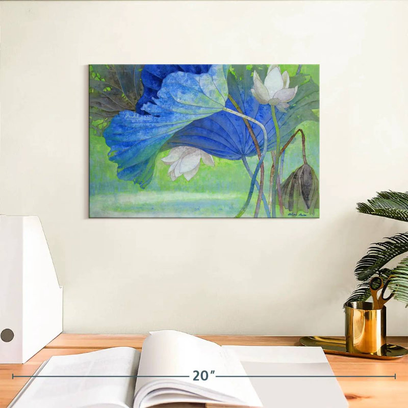 Harnek Azure Early Spring, 8" H x 12" W