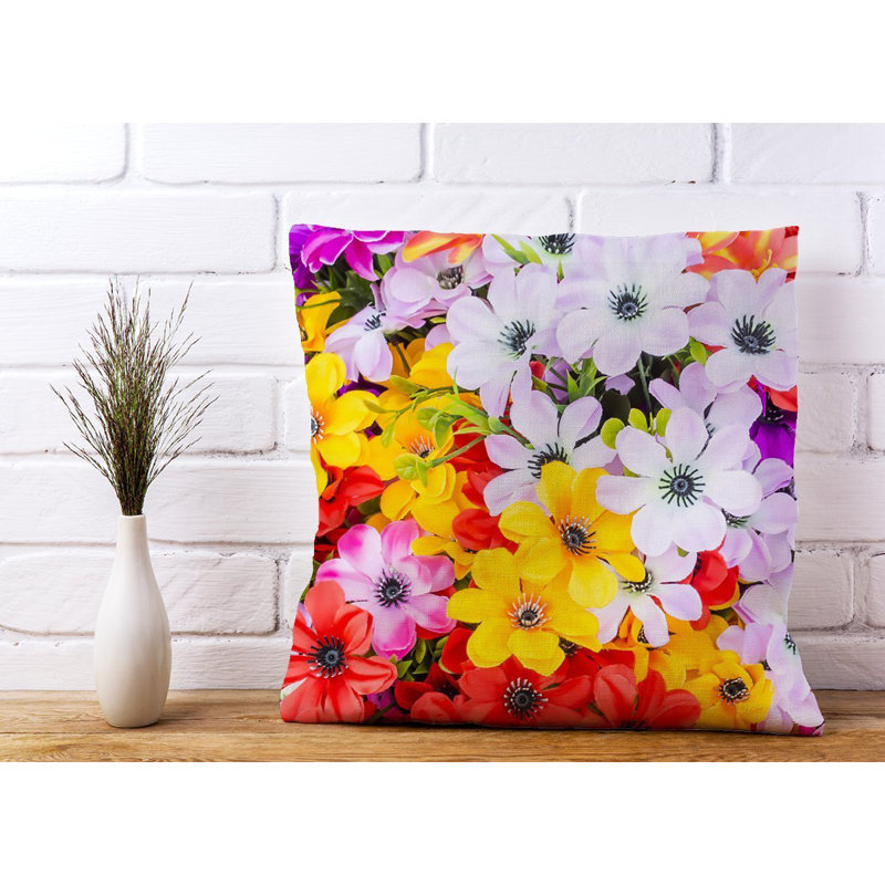 Mahaffie Floral Square Cushion