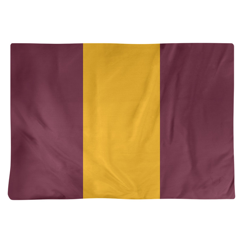 Récapitulatif 18" basket Cleveland, Vin / doré / vin, Sergé de coton