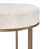 Natural Seat/Brass Frame selected