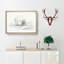 Sketch of Two Goats by Jean Bernard - Picture Frame Drawing Print-55619158-55619157