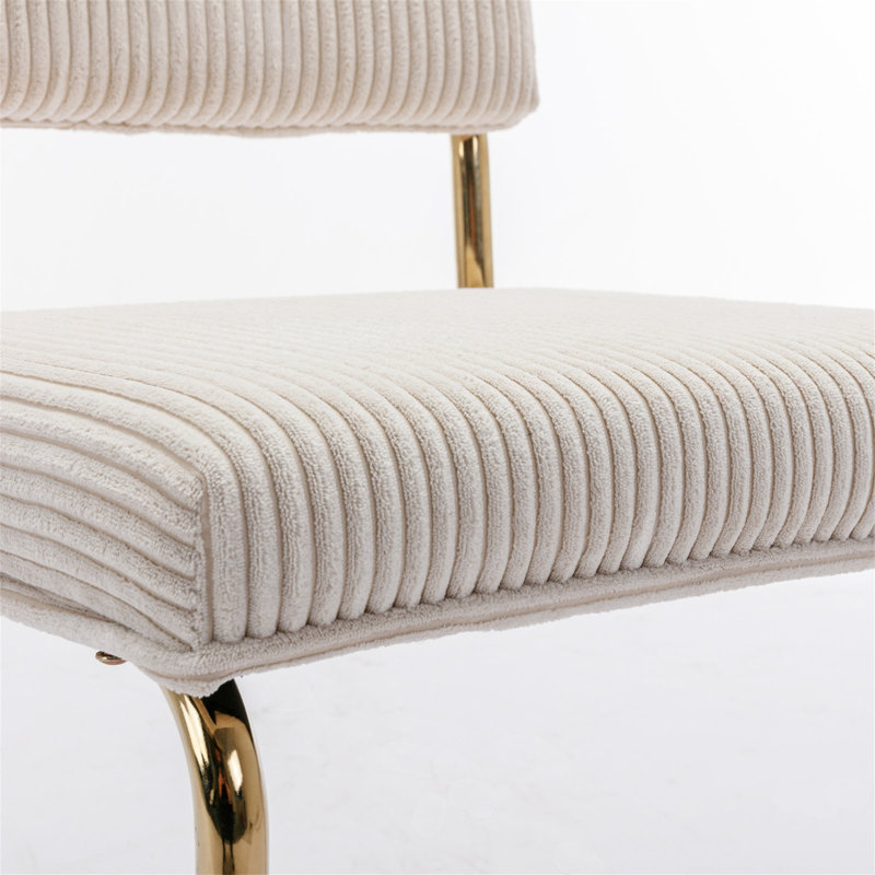 Modern Upholstered Bar Stools With Comfortable Tufted For Home Pub And Kitchen Island, Beige