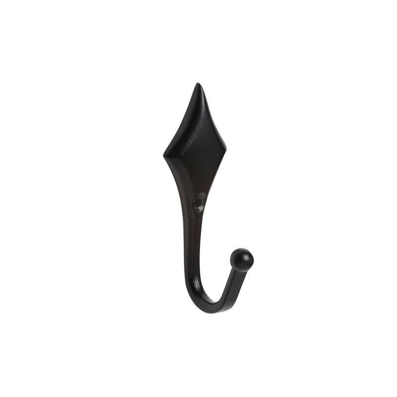 Diamond Curtain Tieback Hook (Pair)  , Black