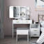 Antonyio Dressing Table with Mirror
