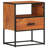 Nightstand Storage Bed Cabinet with Drawer Bed Table Solid Wood Acacia-400076876