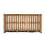 Canapé d'extérieur en bois 3 places avec coussins-129512446-129512445