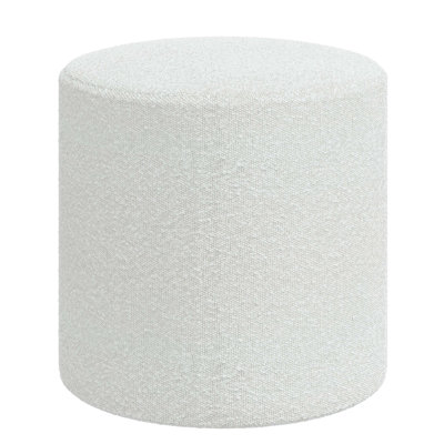 Epaulette Upholstered Ottoman