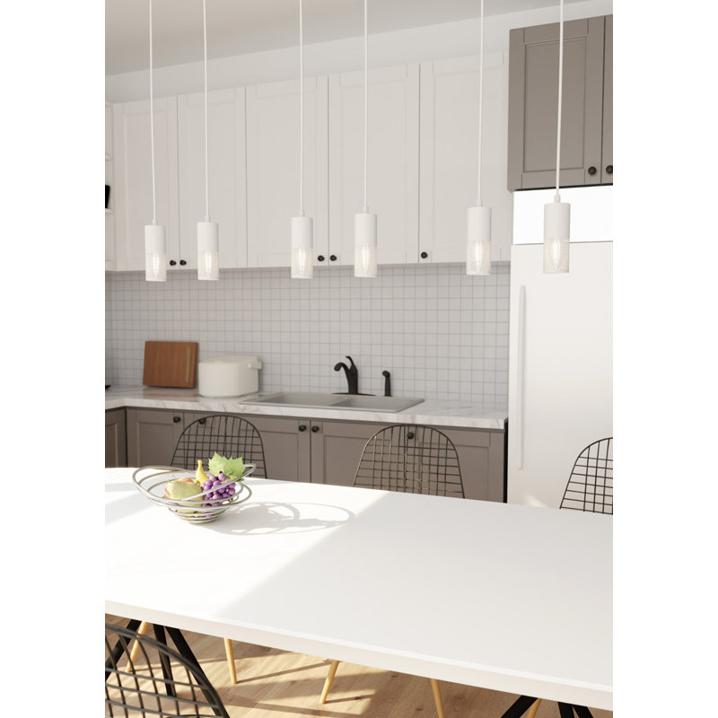 Avishay 6 - Light Pendant, White