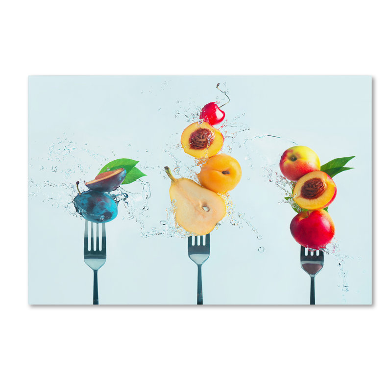 « realing fruit salade », reproduction de photo sur toile tendue, H 12 po x l 19 po