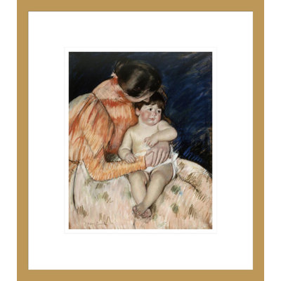 «Mother and Child» par Mary Cassatt - impression numérique sur toile