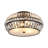 3-Light 18.31" Crystal Flush Mount Ceiling Light-1492529416