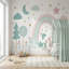 Papier peint blanc chambre d'enfant chambre d'enfant-133252306-133252317