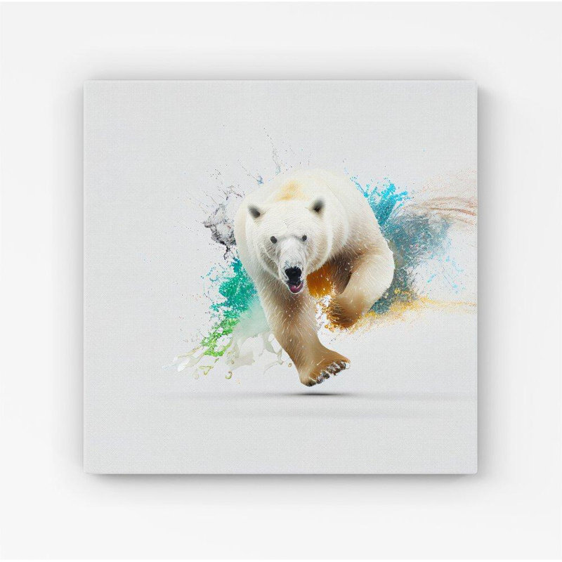 Realistic - Wrapped Canvas Print