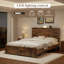 Bed Frame With 2 Storage Drawers And 2 Usb Ports, Wooden Platform Bed Frame With Storage Headboard Charging Station, Metal Slat Support-131128962