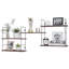 Tablette flottante en bois de pin massif 5 pièces Yanairis-600679534