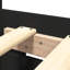 Bed Frame With Headboard Without Mattress 200X200 Cm-833035384