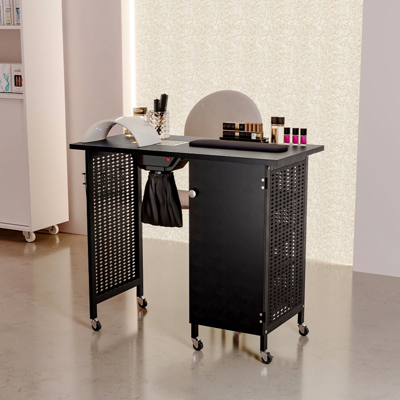 Wood Makeup Organizer