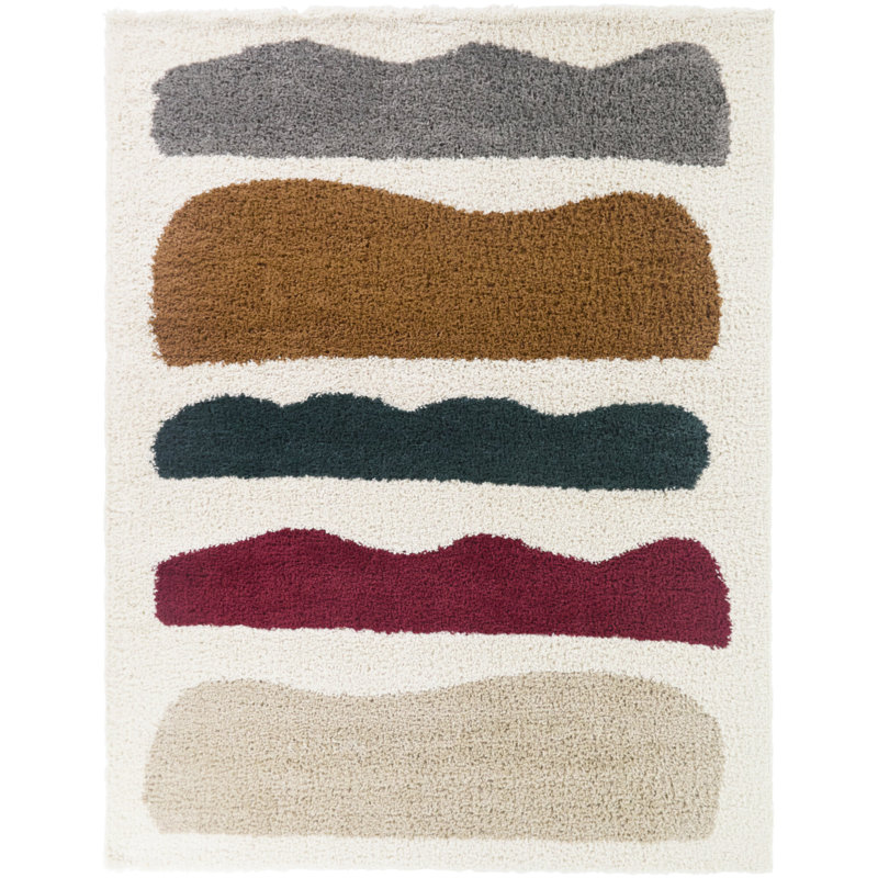 Tapis multicolore Augustin, Rectangle 5 pi 3 po x 7 pi
