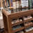 Glass display center island table-113593939