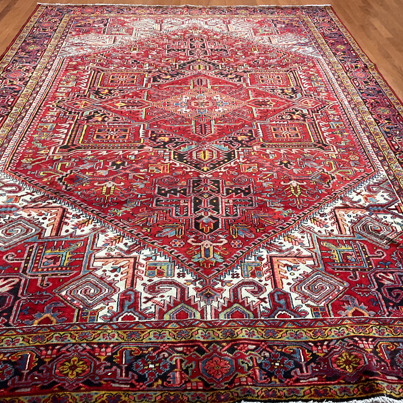 Tapis rectangulaire en laine