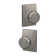 Bowery Non-Turning Knob with Century Trim