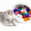100 pièces de boules de chat interactives