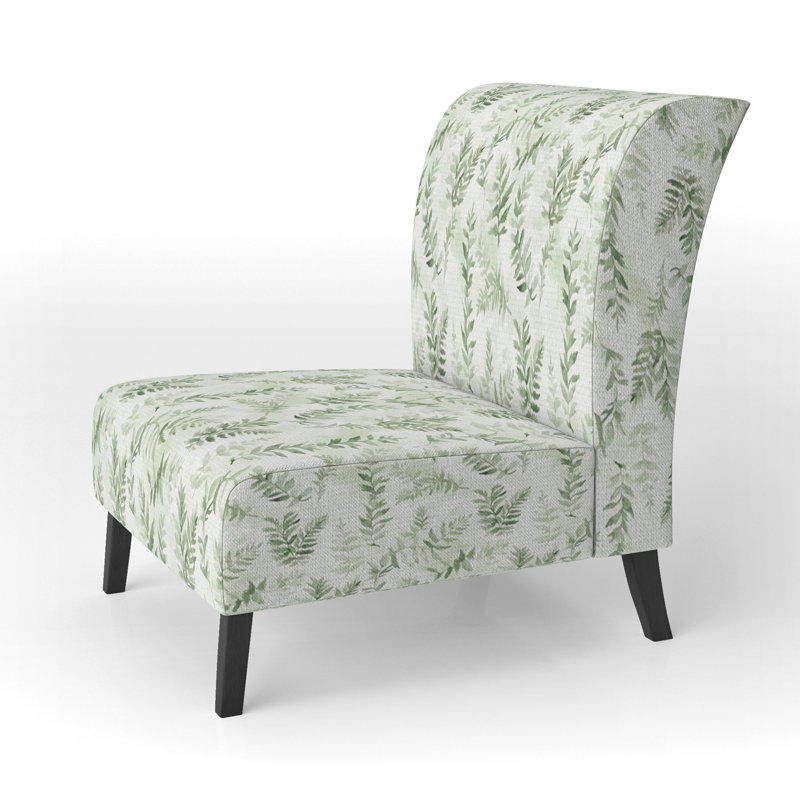 Fauteuil de chambre Floral, Pantoufle sans accoudoirs