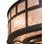 T" Mission" Downrod Ceiling Fan