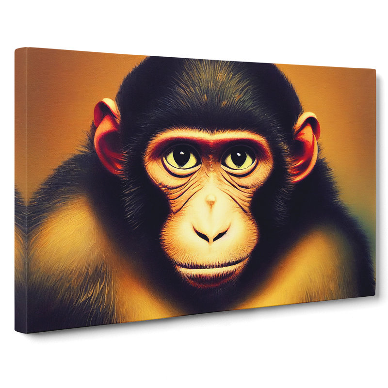 A Sublime Monkey - Wrapped Canvas, 50cm H x 76cm W x 3cm D