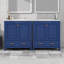 Bathroom Vanity Set With Double Vanities, Storage Shelf, And Divided Drawers-116306219