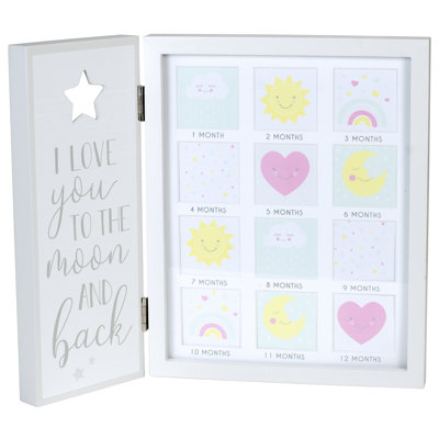 Norazn White Collage Picture Frame