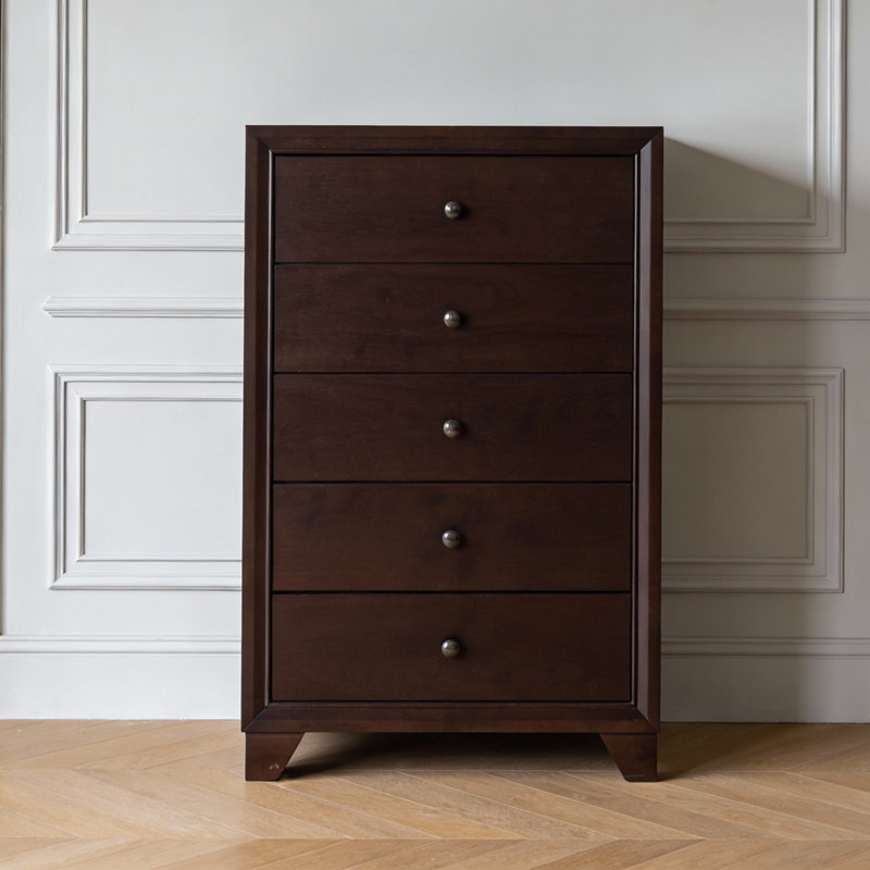 Commode de rangement à 5 tiroirs - Commode pratique