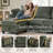 5 - Piece Chenille Modular Sectional Sofa Couch With Storage Ottomans-1609070246