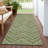 Machine Washable Indoor/Outdoor Chantille ACN2391 Geometric Rug-1568091269