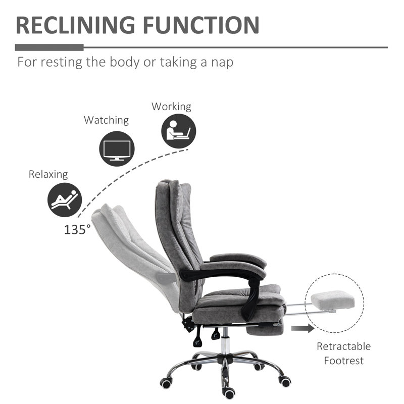 Ludwik Executive Chair, Grey