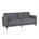 Dark Gray 100% Linen
