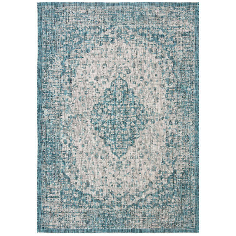 Tapis d'intérieur / extérieur performance Amedee, Rectangle 2 pi 7 po x 5 pi